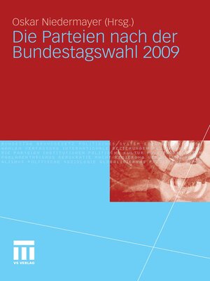 cover image of Die Parteien nach der Bundestagswahl 2009